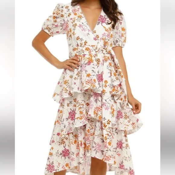 Floral Wrap Dress - Picture 6 of 15